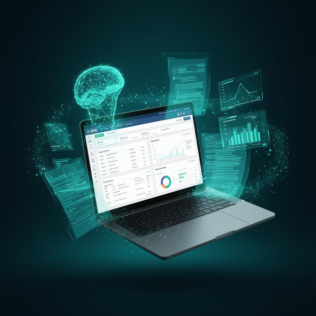 BFLOW® 10 DME billing software dashboard