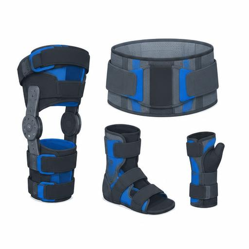 Orthoses & Bracing (L1832/L1833 knee, L0650 back, L1902 ankle, L3908 wrist)